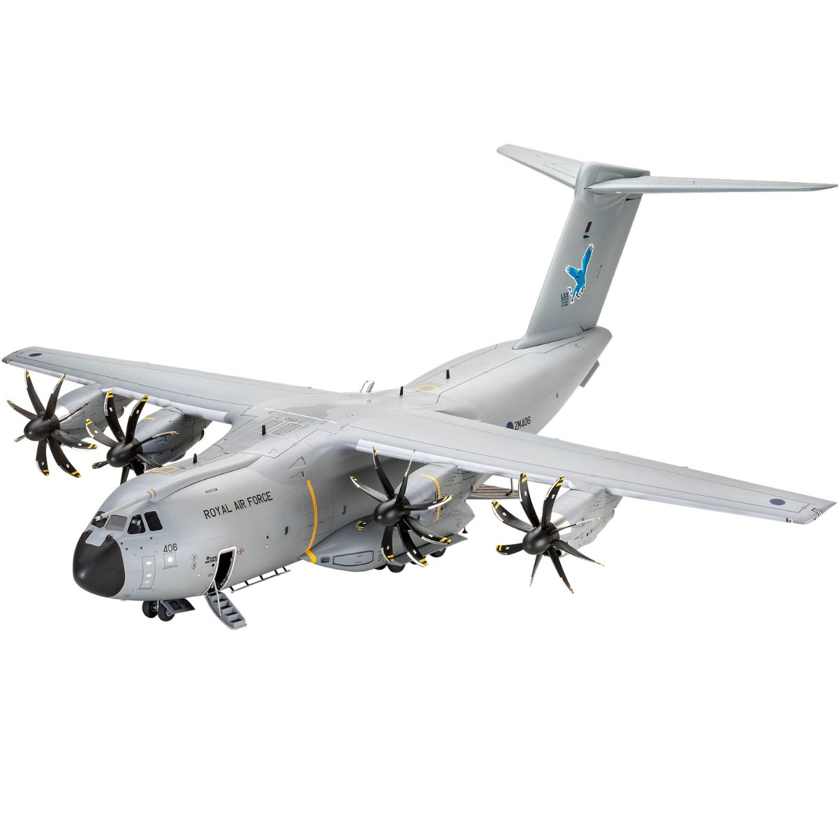 Revell 03822 Airbus A400M Atlas RAF Plastic Kit - 1:72 Scale - Phillips Hobbies