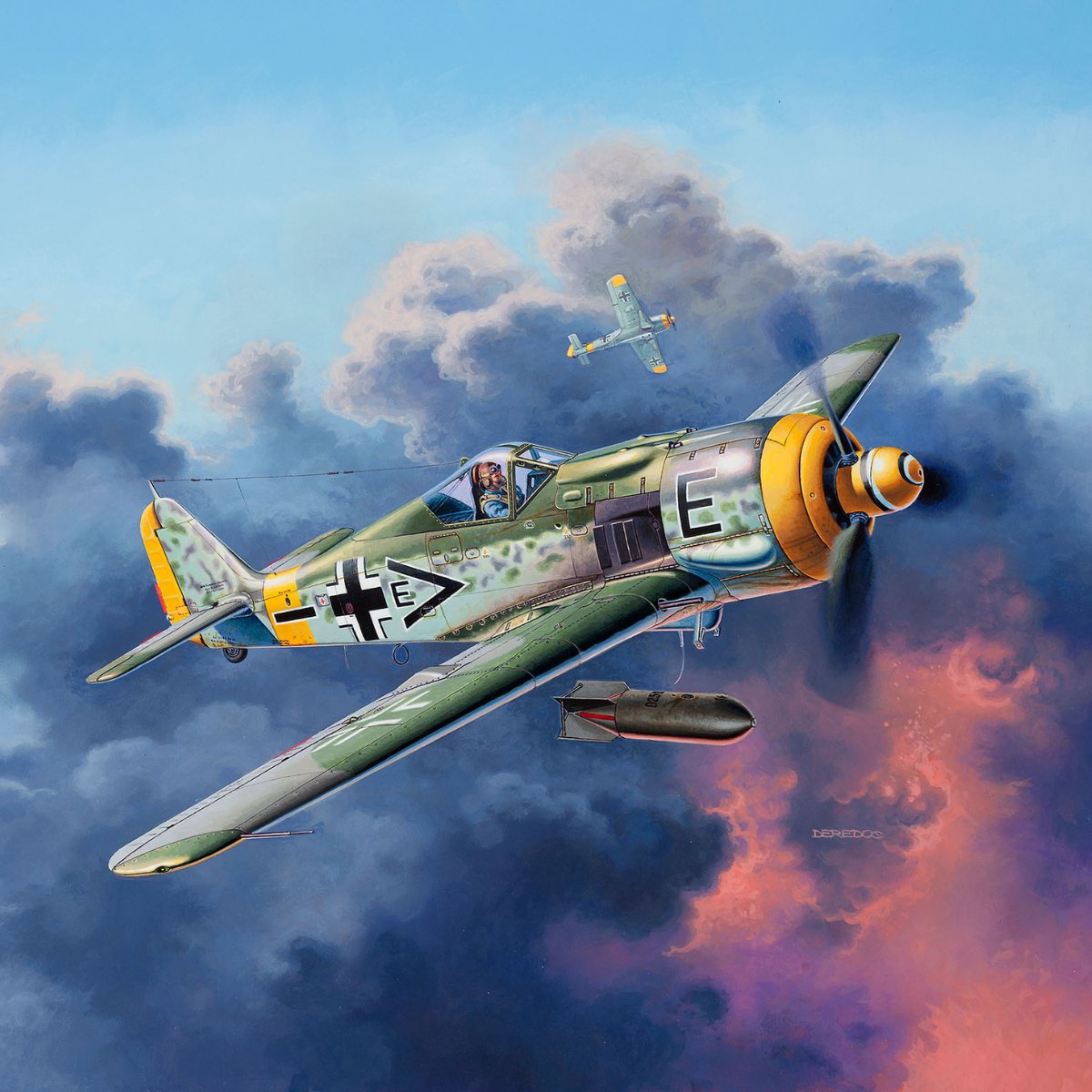 Revell 03898 Focke Wulf Fw190 F - 8 - 1:72 Scale - Phillips Hobbies