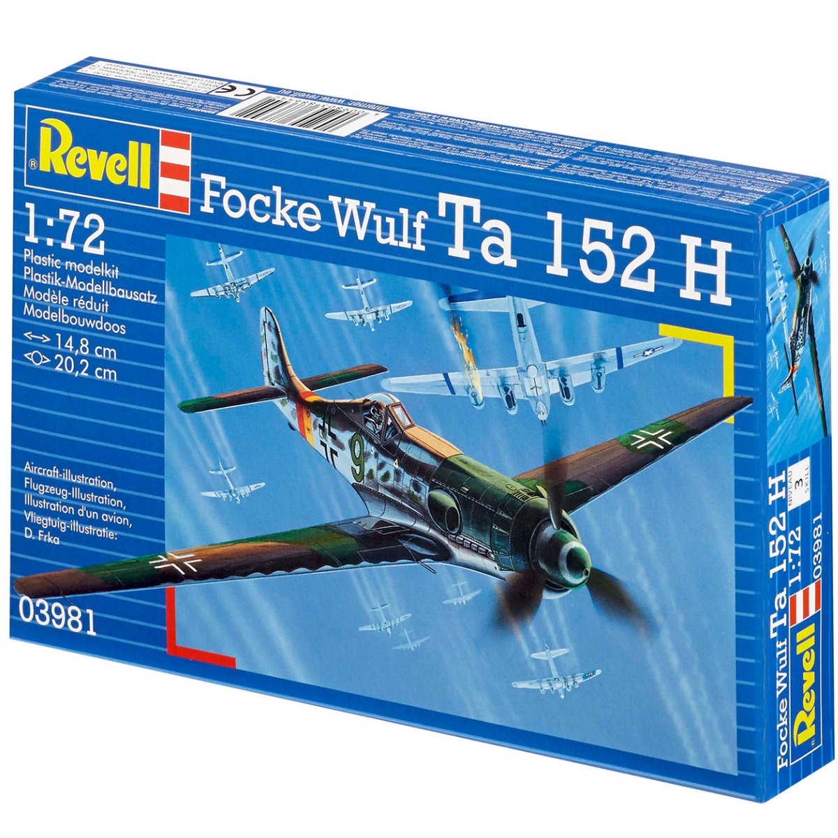 Revell 03981 Focke Wulf Ta 152 H - 1:72 Scale - Phillips Hobbies