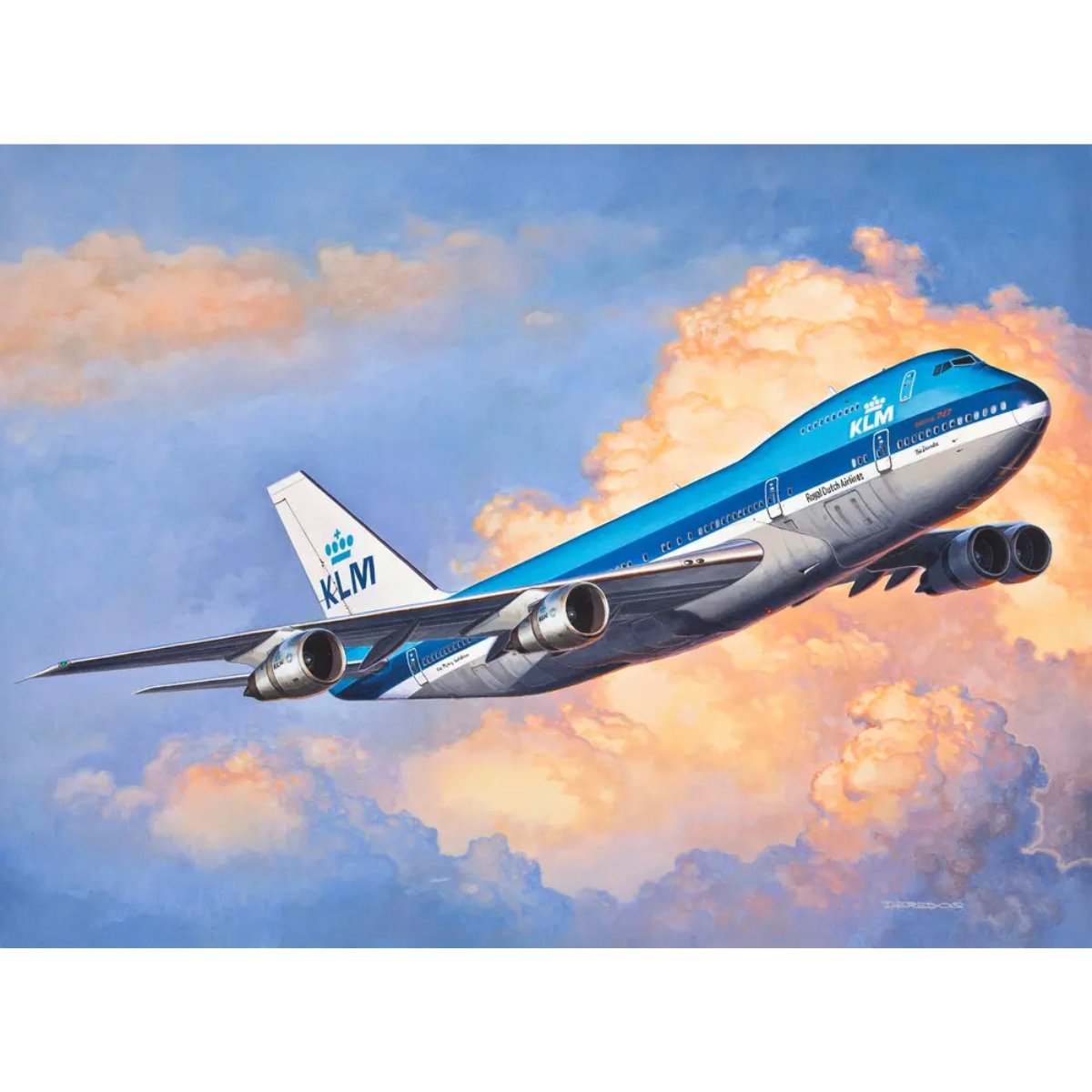 Revell 03999 Boeing 747 - 200 - 1:450 Scale - Phillips Hobbies