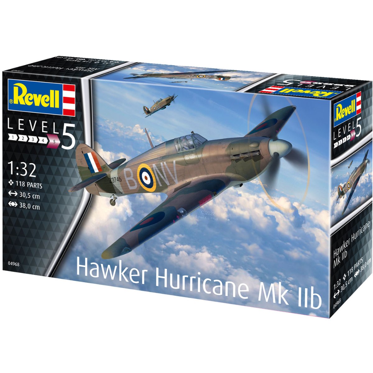 Revell 04968 Hawker Hurricane Mk IIb - 1:32 Scale - Phillips Hobbies