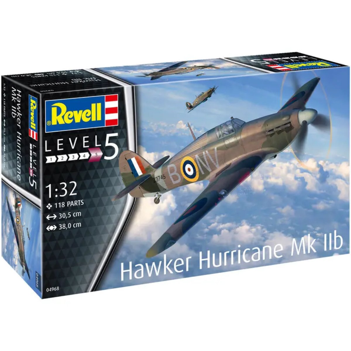 Revell 04968 Hawker Hurricane Mk IIb - 1:32 Scale - Phillips Hobbies