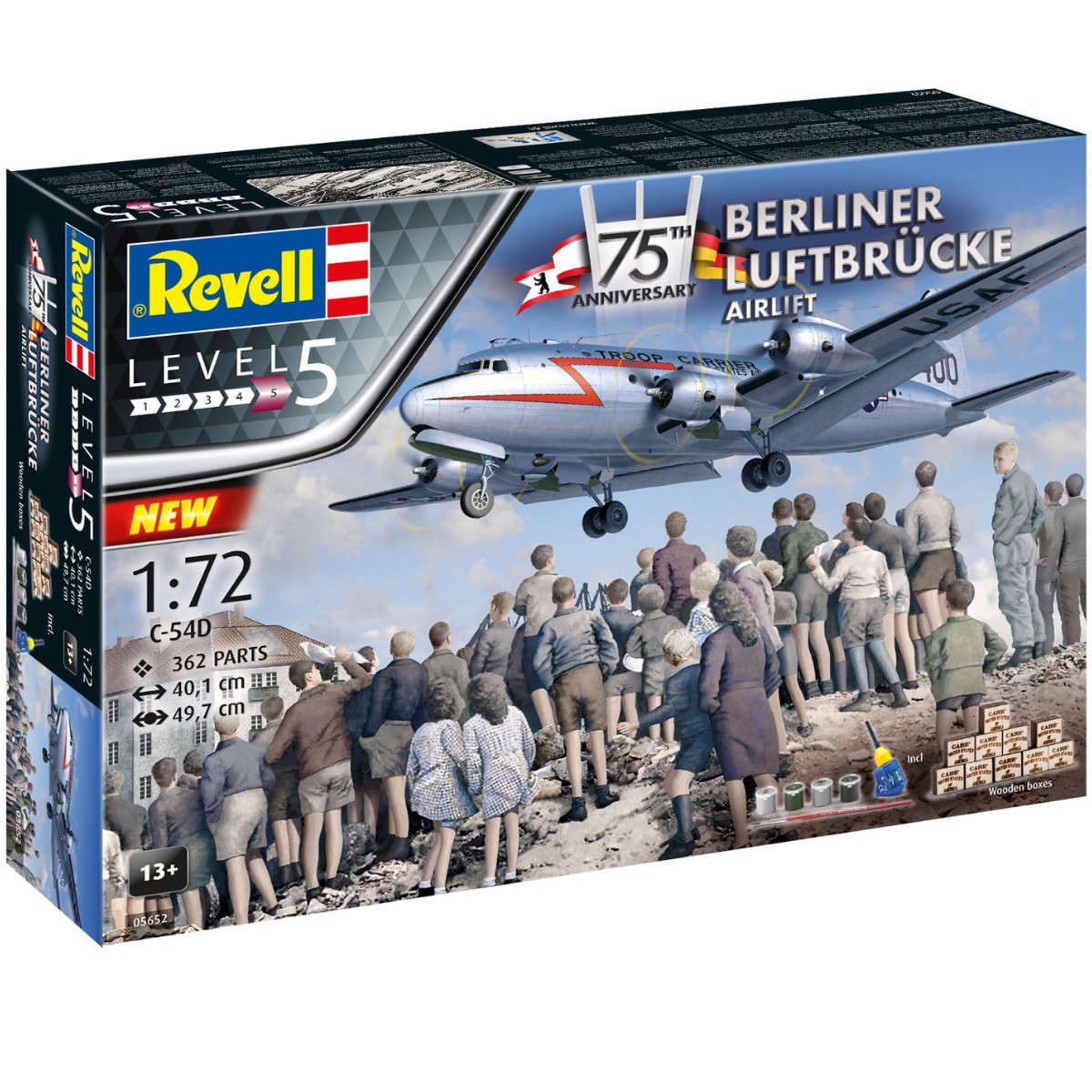 Revell 05652 Geschenkset 75th Anniversary "Berliner Luftbrücke" - 1:72 Scale - Phillips Hobbies