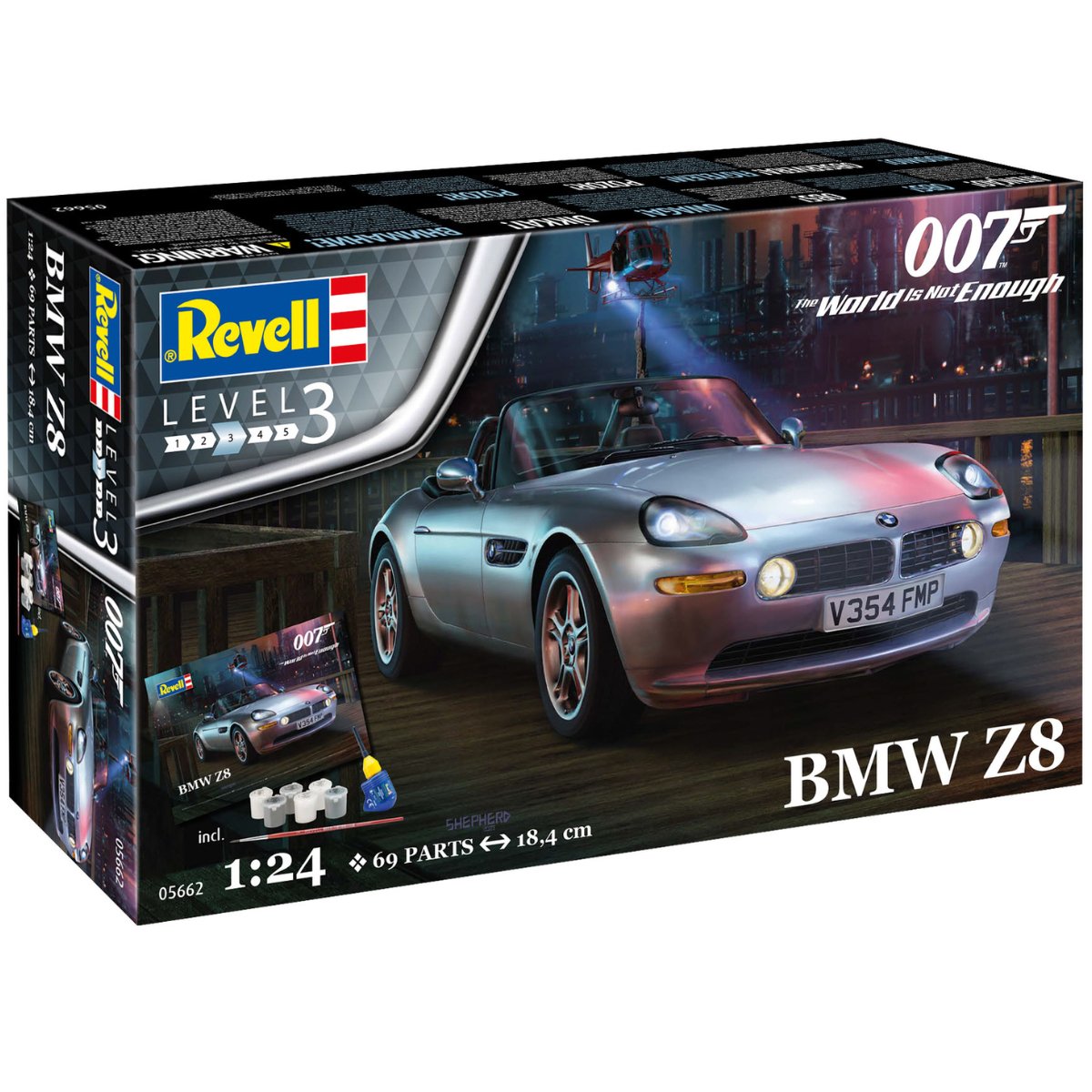 Revell 05662 James Bond "BMW Z8" - 1:24 Scale - Phillips Hobbies