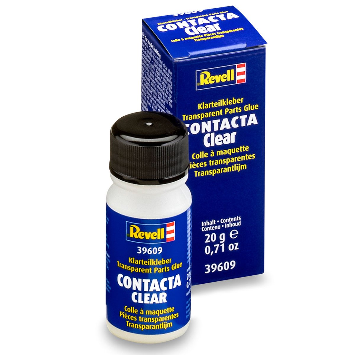 Revell 39609 Contacta Clear Glue for Clear Parts - 20g - Phillips Hobbies