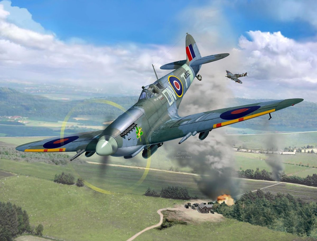 Revell 63927 British Supermarine Spitfire Mk.IXC Model Set - 1:32 Scale - Phillips Hobbies