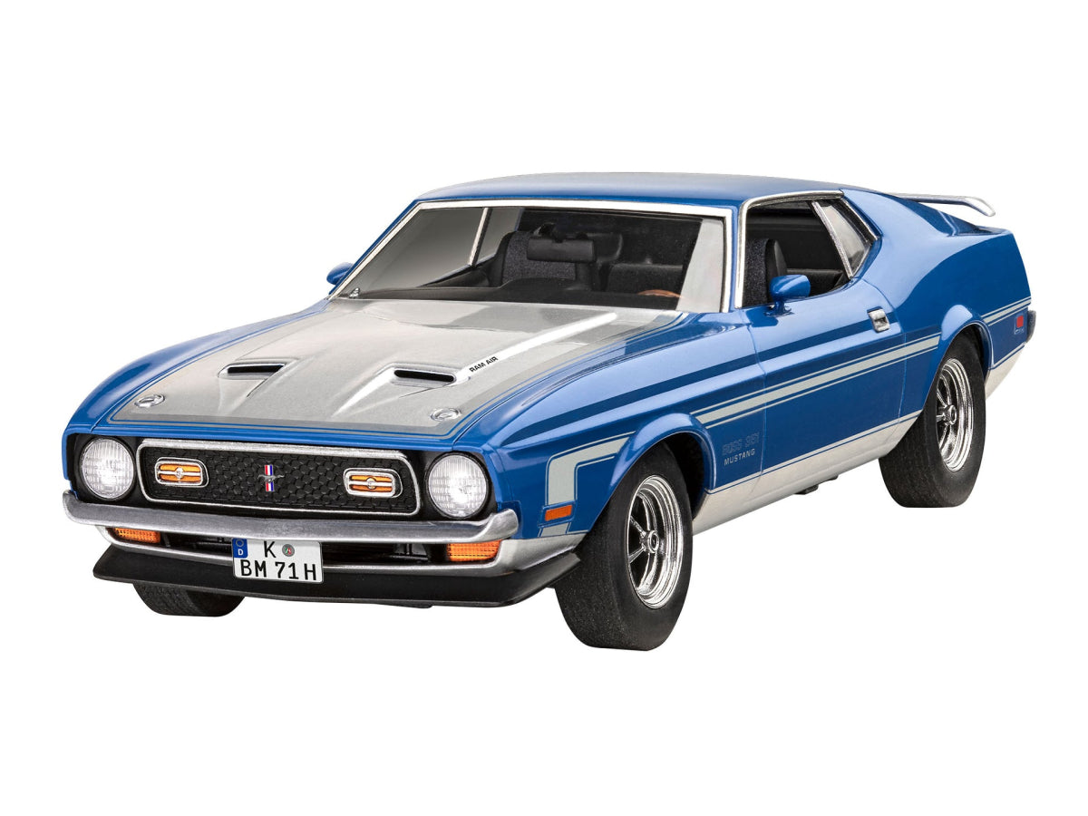 Revell 67699 1971 Mustang Boss 351 Model Set Plastic Kit - 1:25 Scale - Phillips Hobbies