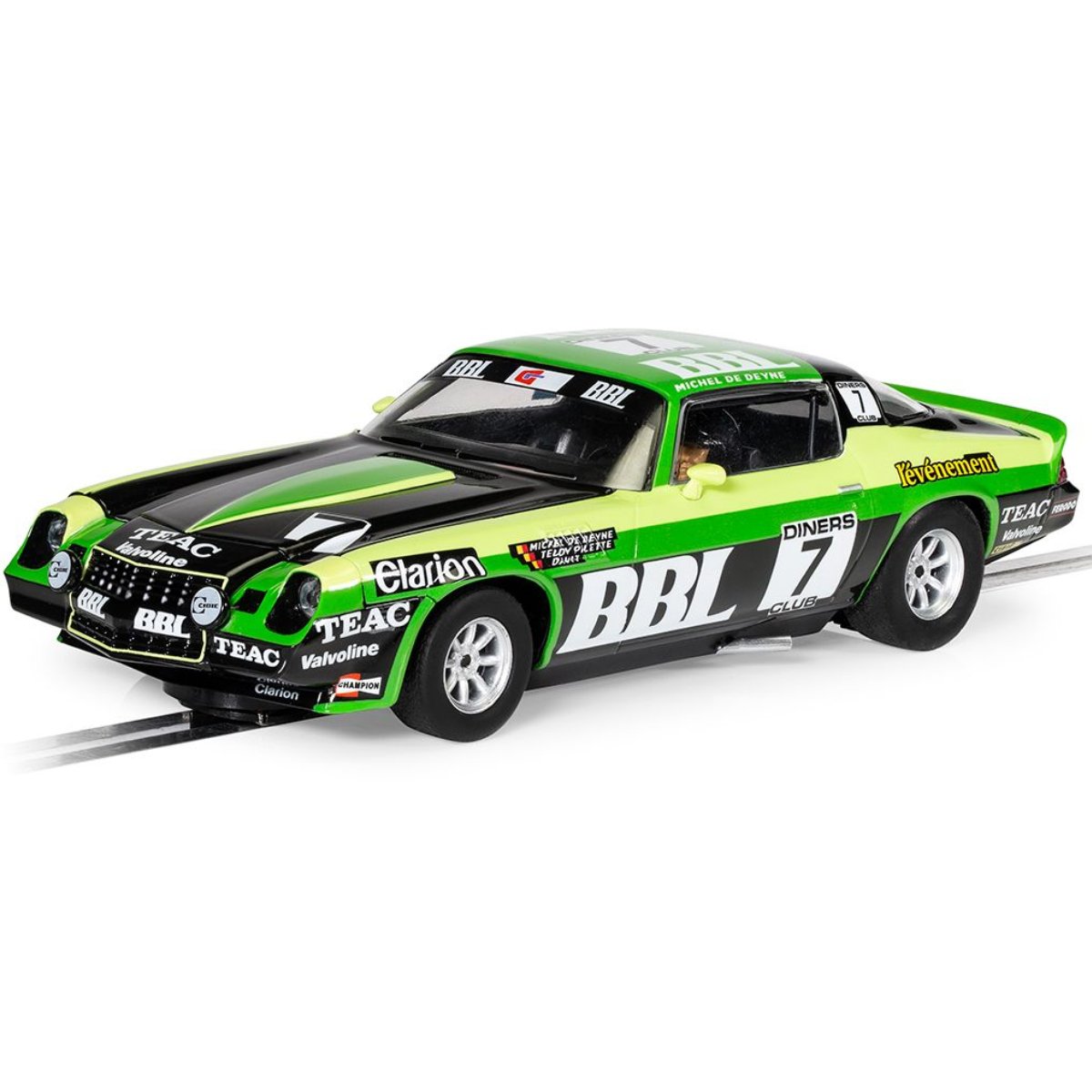 Scalextric C4358 Chevrolet Camaro Z28 Spa 24hrs 1981 - 1:32 Scale Slot Car - Phillips Hobbies