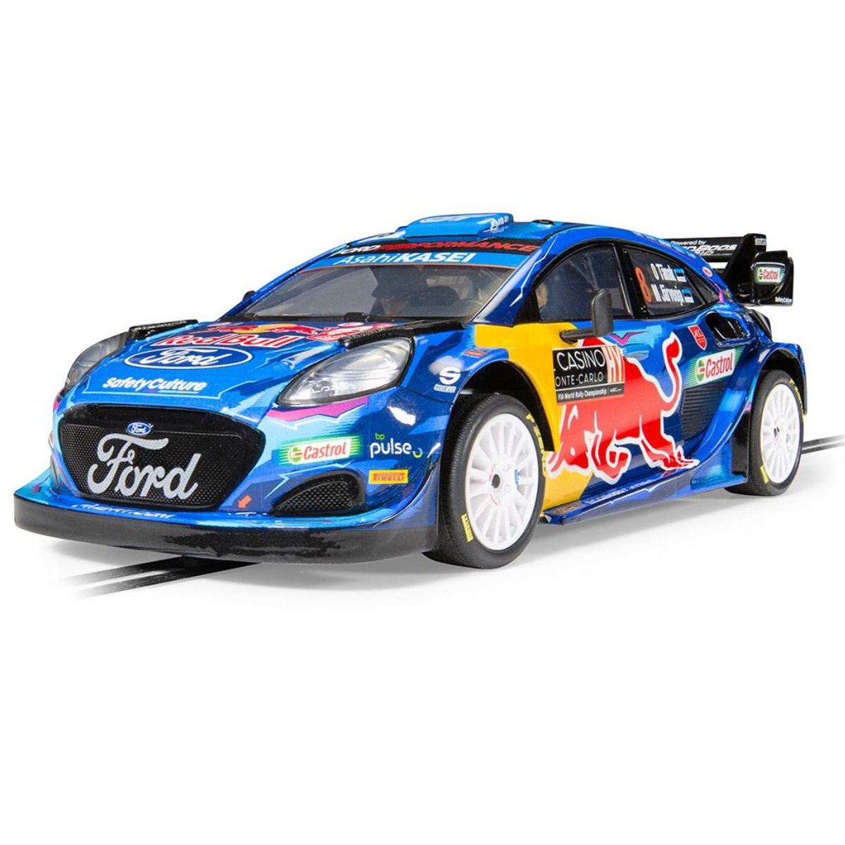 Scalextric C4501 Ford Puma Rally1 Monte Carlo 2023 Tanak/Jarveoja - 1:32 Scale - Phillips Hobbies