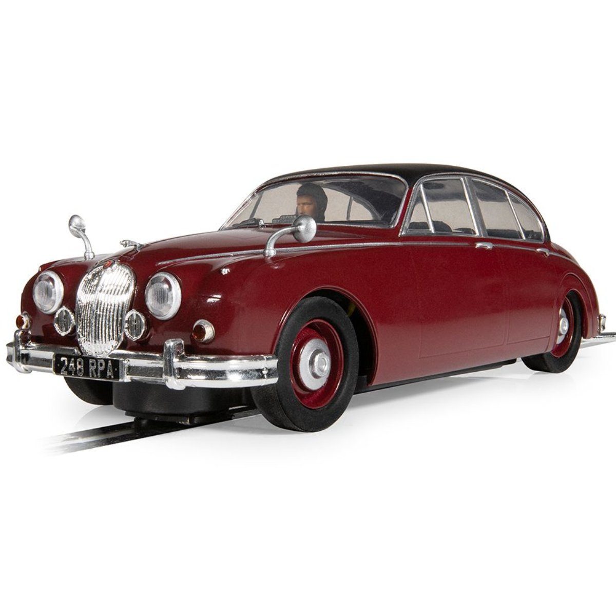 Scalextric C4502 Jaguar MK2 Inspector Morse - 1:32 Scale Slot Car - Phillips Hobbies