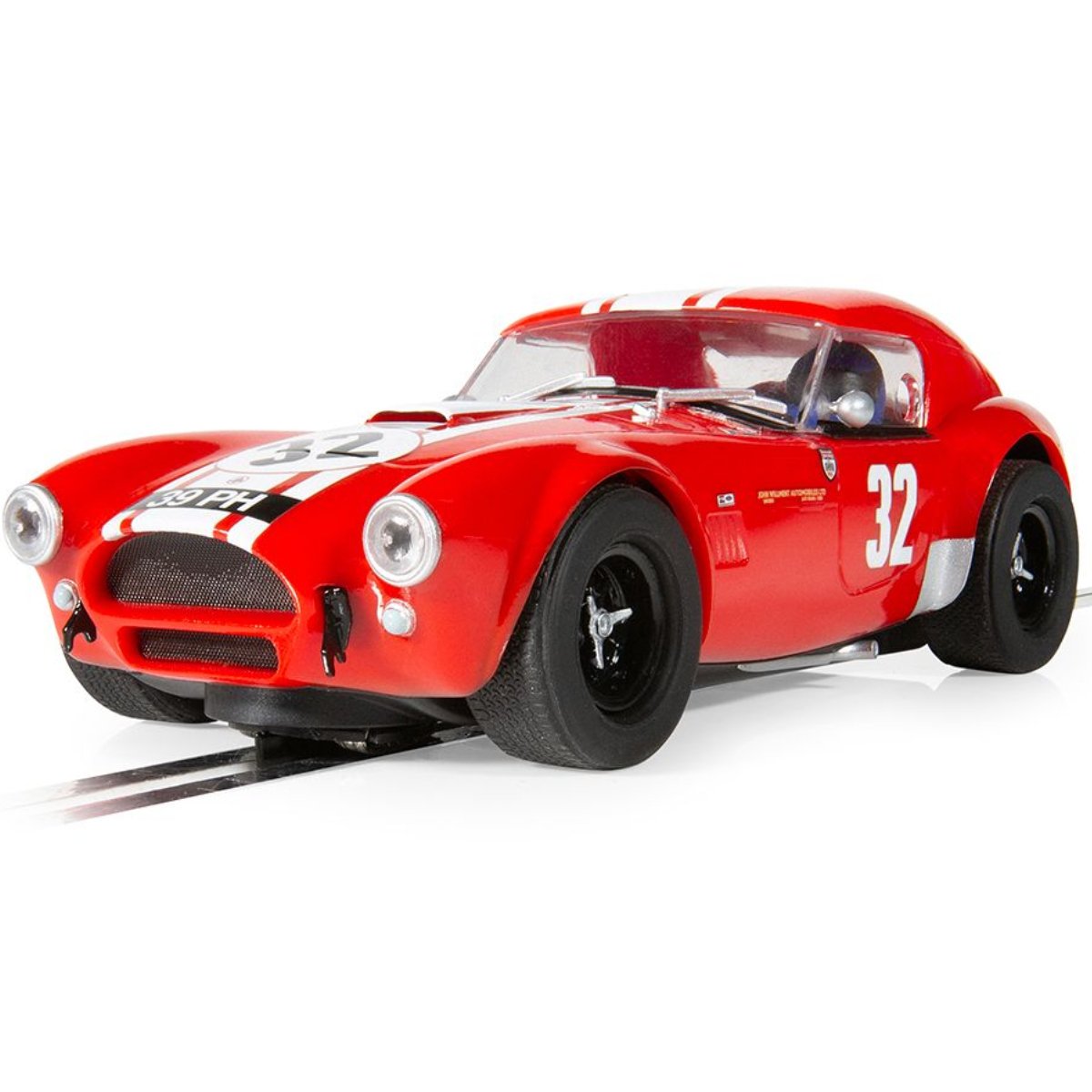 Scalextric C4528 Shelby Cobra 289 Red 39PH - 1:32 Scale - Phillips Hobbies