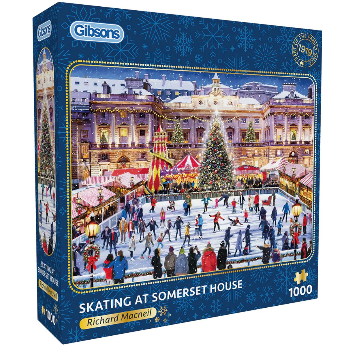 Skating at Somerset House - Gibsons 1000 Piece Jigsaw Puzzle - Phillips Hobbies