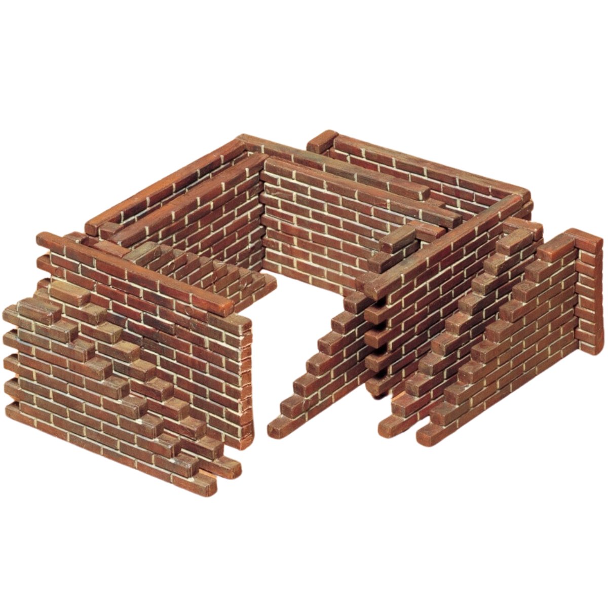 Tamiya 35028 Brick Wall Set Plastic Kit - 1:35 Scale - Phillips Hobbies