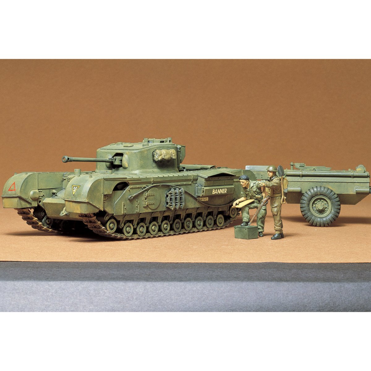 Tamiya 35100 British Churchill Crocodile Plastic Kit - 1:35 Scale - Phillips Hobbies