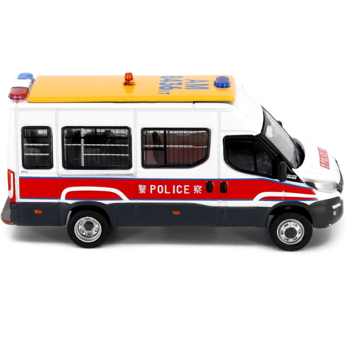 Tiny City Iveco Daily Police Patrol Van Airport District AM8436 (1:76 Scale) - Phillips Hobbies