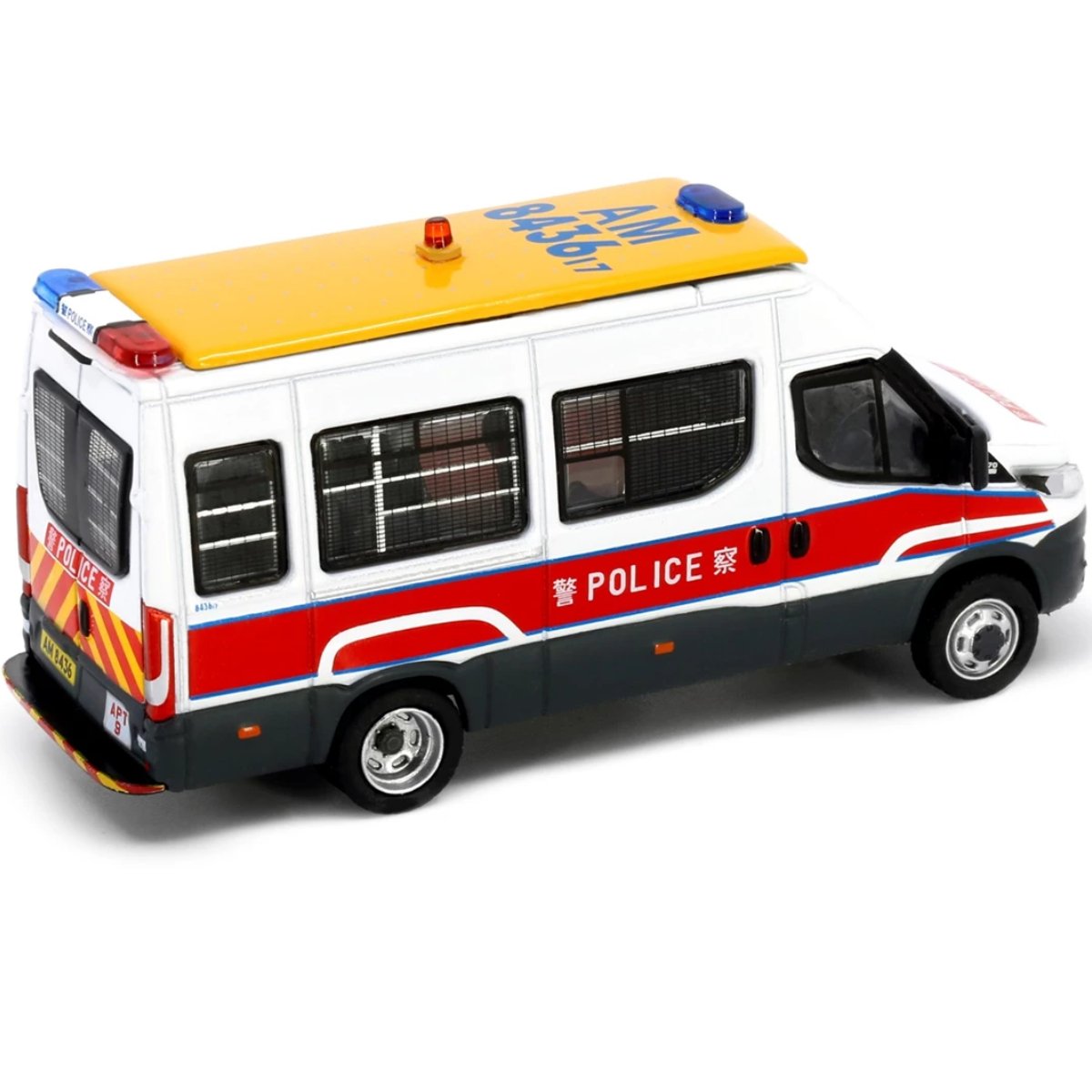 Tiny City Iveco Daily Police Patrol Van Airport District AM8436 (1:76 Scale) - Phillips Hobbies