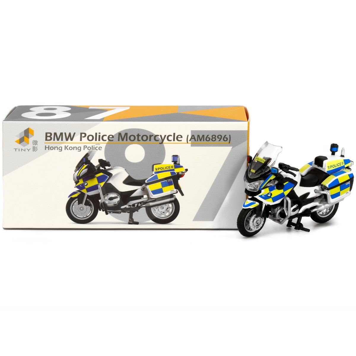 Tiny Models BMW R900RT-P Police Motorcycle (1:43 Scale) - Phillips Hobbies