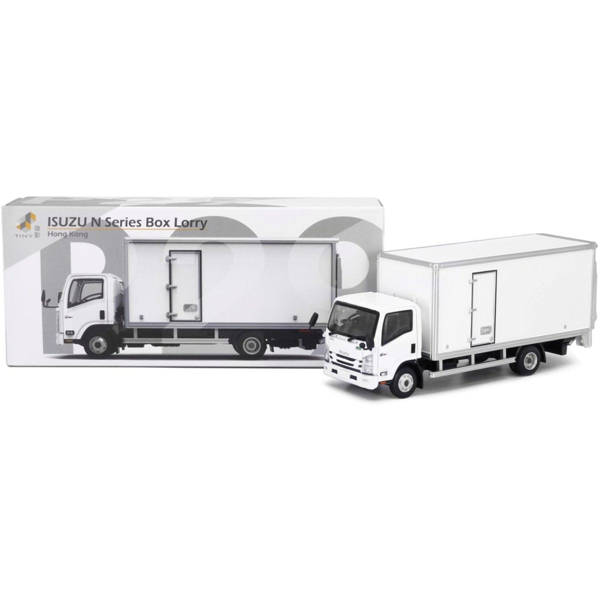 Tiny Models Isuzu N Series Box Lorry (1:64 Scale) - Phillips Hobbies