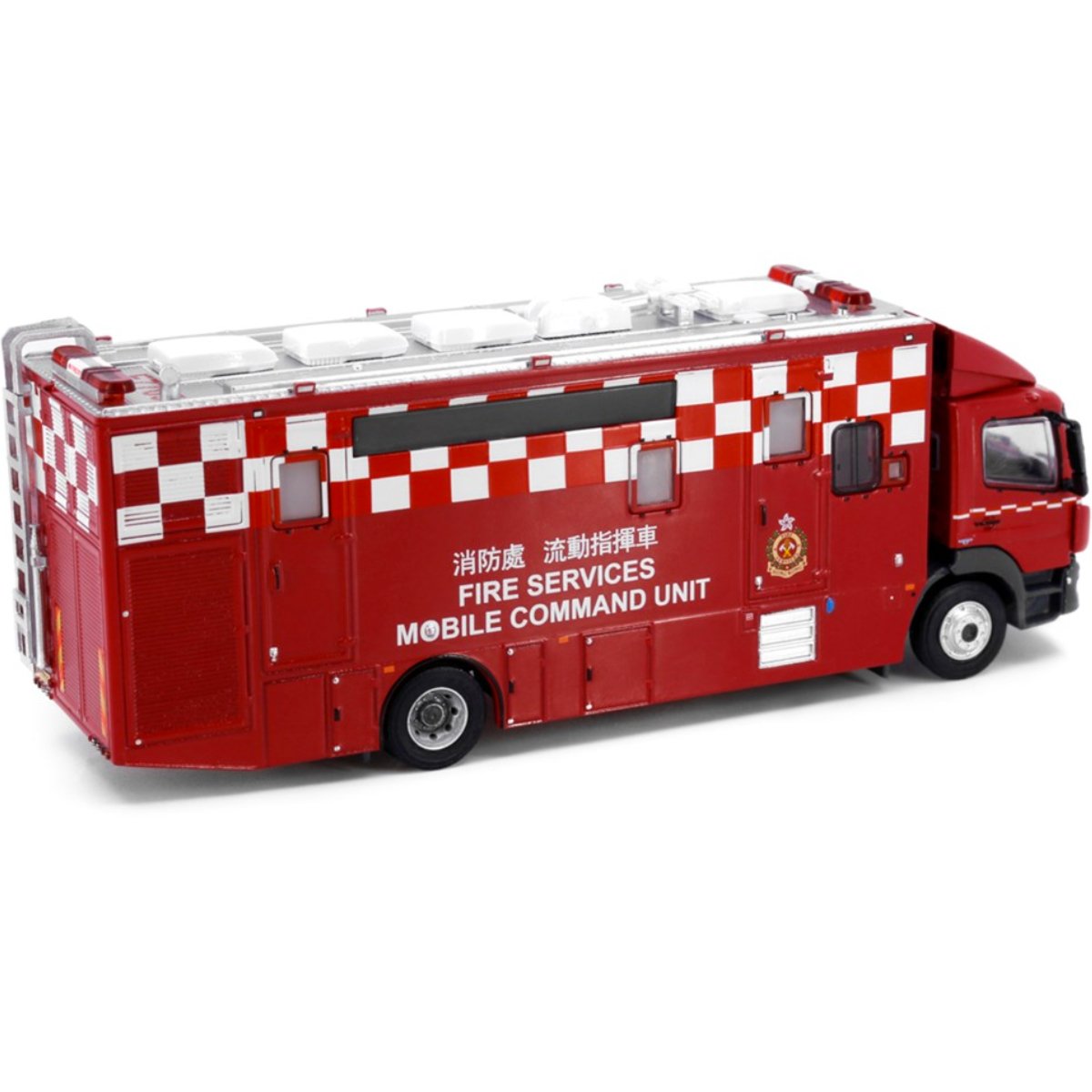 Tiny Models Mercedes Atego Fire Services Mobile Command Unit (1:76 Scale) - Phillips Hobbies