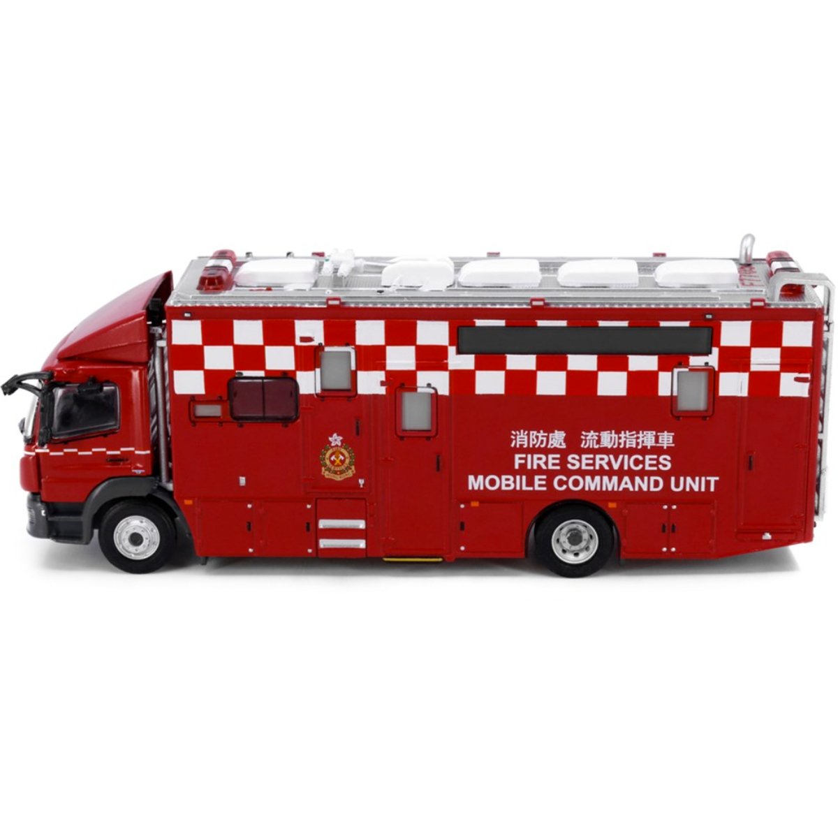 Tiny Models Mercedes Atego Fire Services Mobile Command Unit (1:76 Scale) - Phillips Hobbies