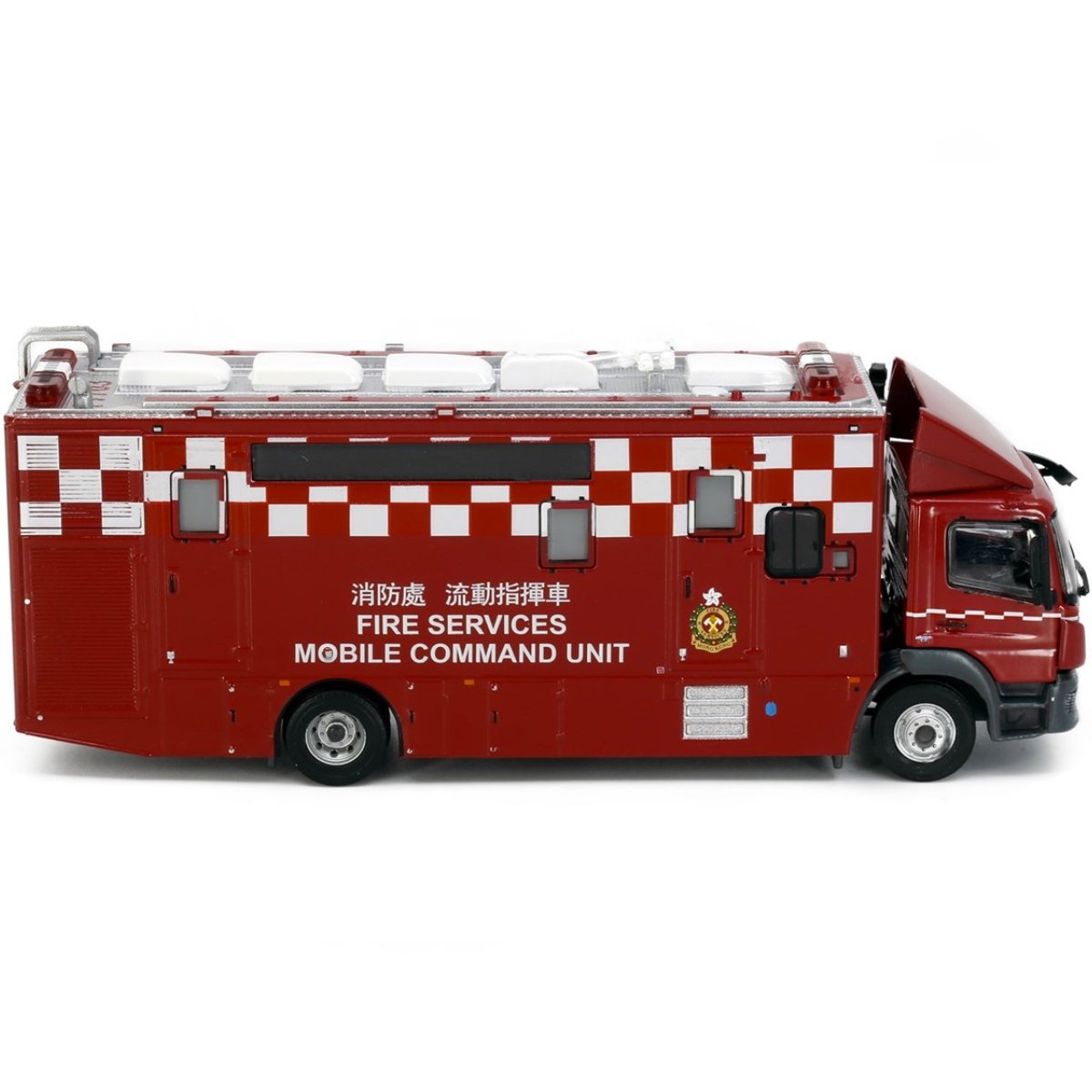 Tiny Models Mercedes-Benz Atego Fire Services Mobile Command Unit F7703 (1:76 Scale) - Phillips Hobbies