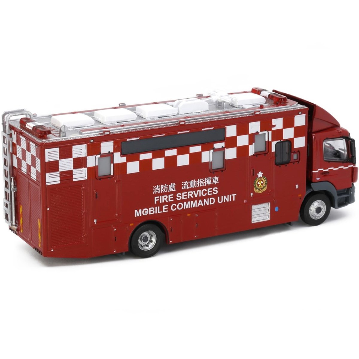 Tiny Models Mercedes-Benz Atego Fire Services Mobile Command Unit F7703 (1:76 Scale) - Phillips Hobbies