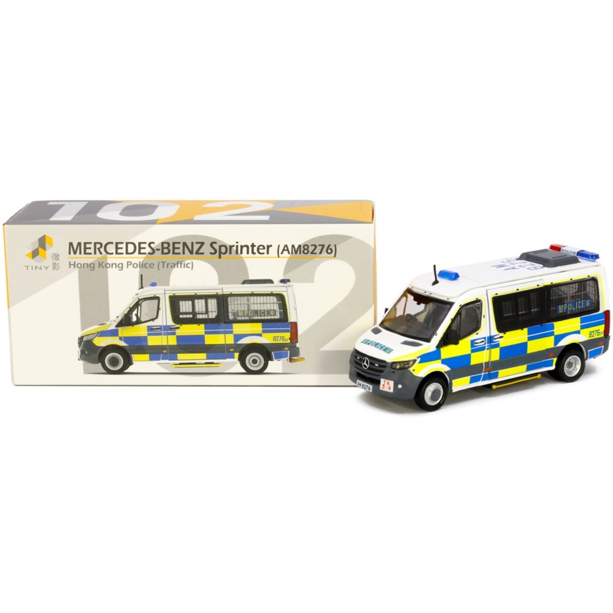 Tiny Models Mercedes-Benz Sprinter FL Traffic Police Van (1:76 Scale) - Phillips Hobbies