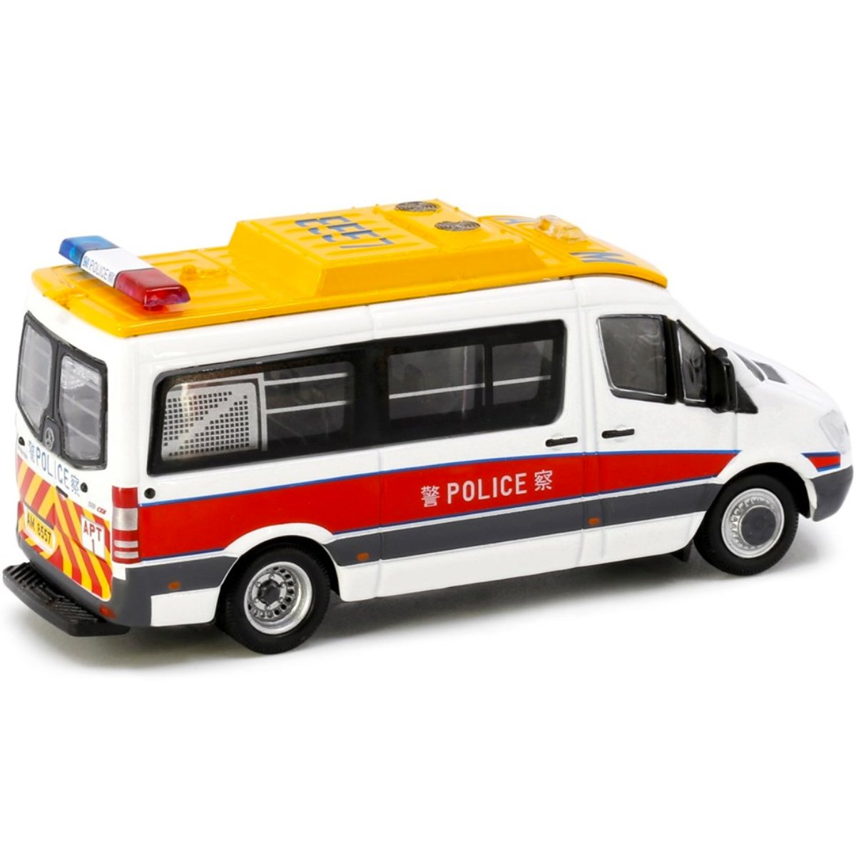 Tiny Models Mercedes-Benz Sprinter Hong Kong Police - Airport District (1:76 Scale) - Phillips Hobbies