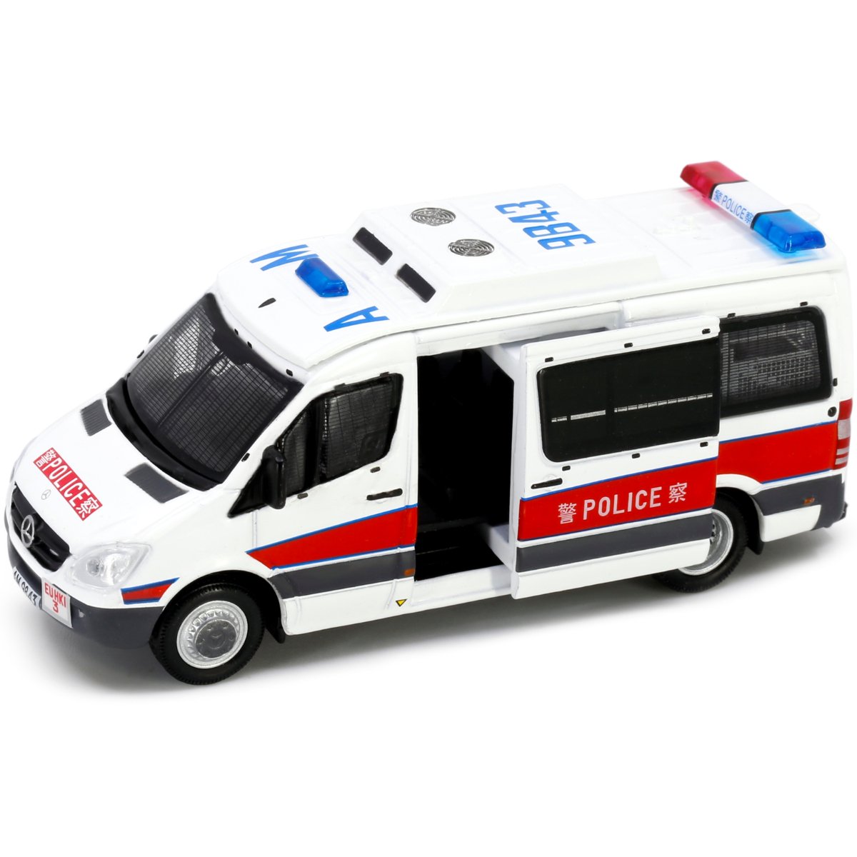 Tiny Models Mercedes-Benz Sprinter Police Emergency Unit AM9843 (1:76 Scale) - Phillips Hobbies