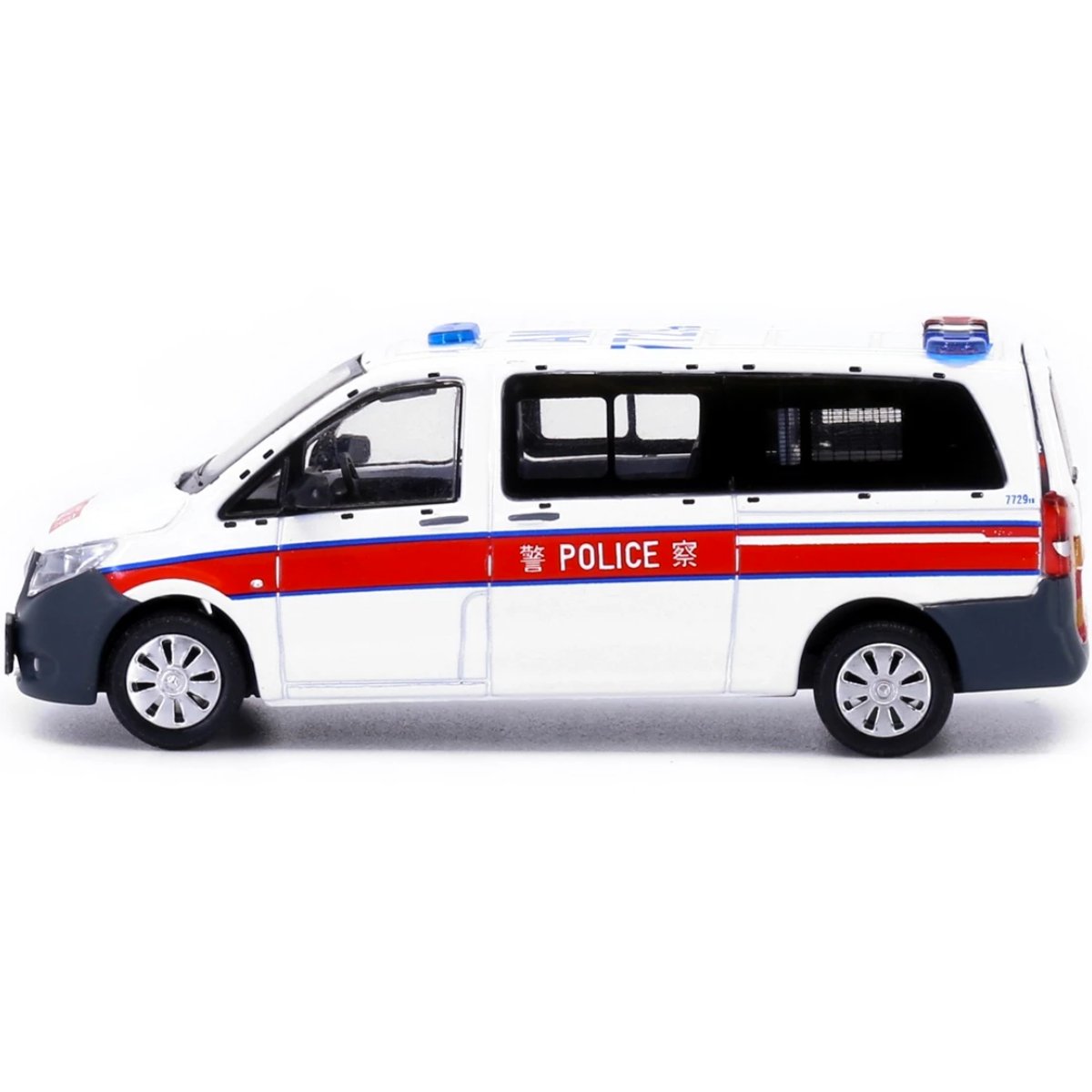 Tiny Models Mercedes-Benz Vito Hong Kong Police (1:64 Scale) - Phillips Hobbies