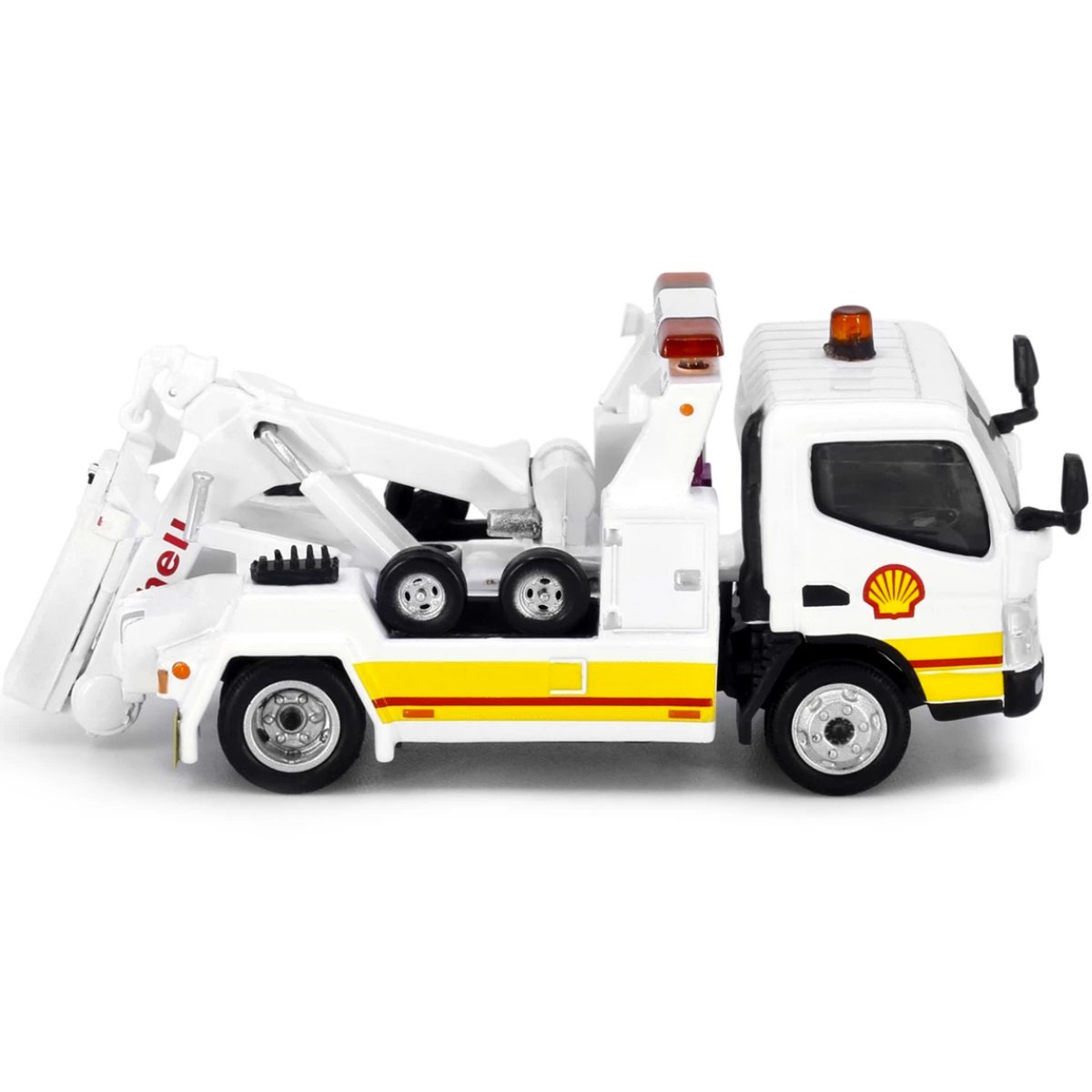 Tiny Models Mitsubishi Fuso Canter Shell Tow Truck (1:76 Scale)