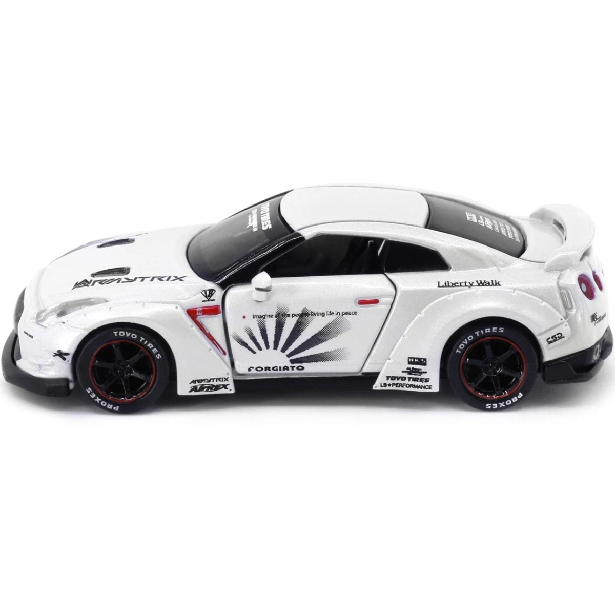 Tiny Models Nissan GTR White (1:64 Scale) - Phillips Hobbies