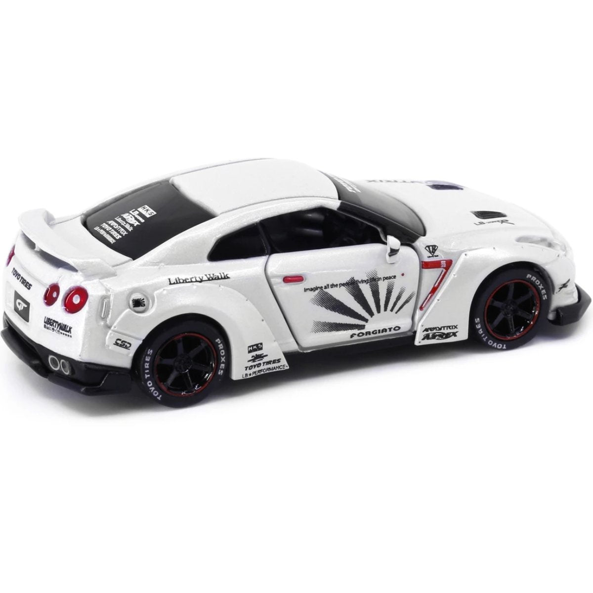 Tiny Models Nissan GTR White (1:64 Scale) - Phillips Hobbies