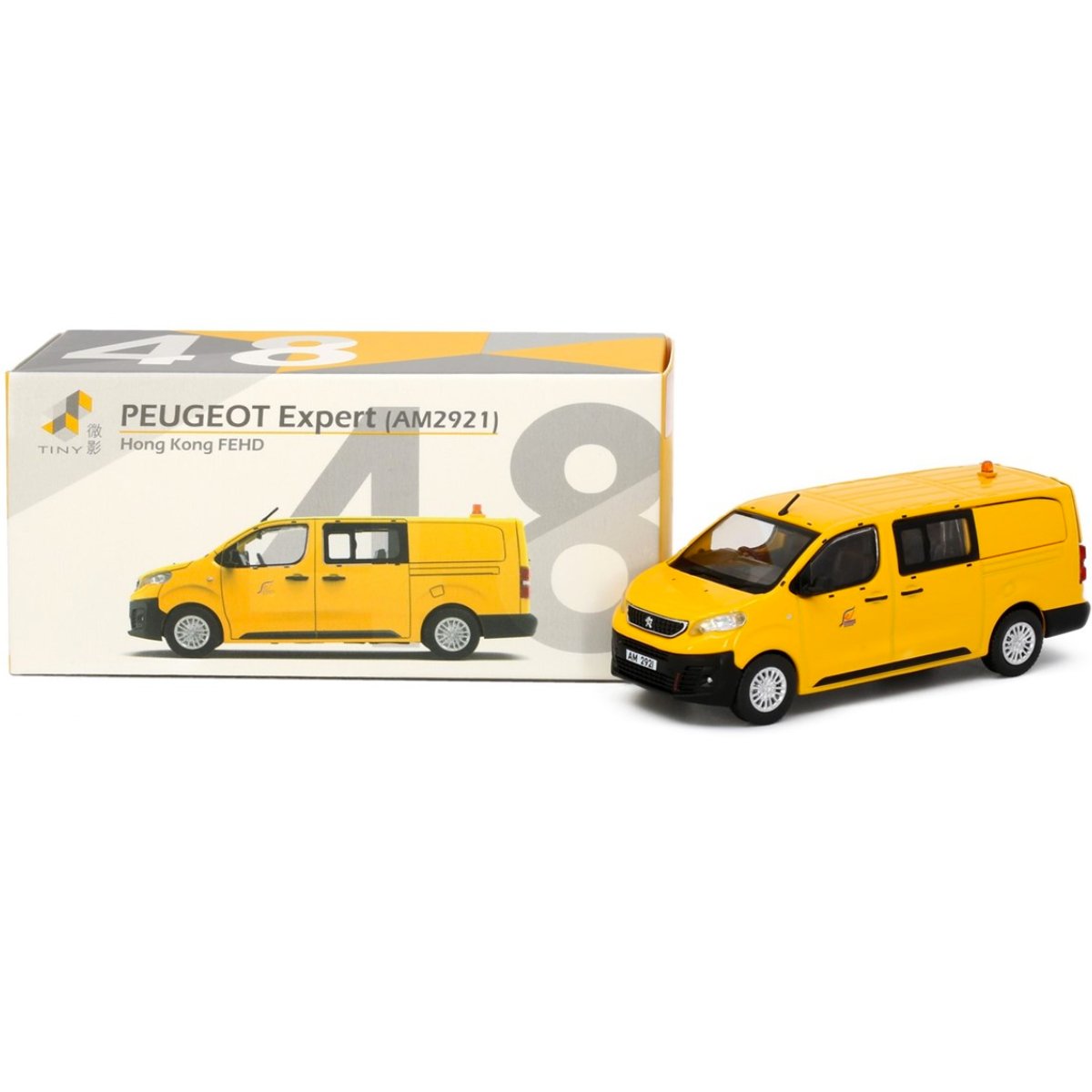 Tiny Models Peugeot Expert FEHD Van (1:64 Scale) - Phillips Hobbies