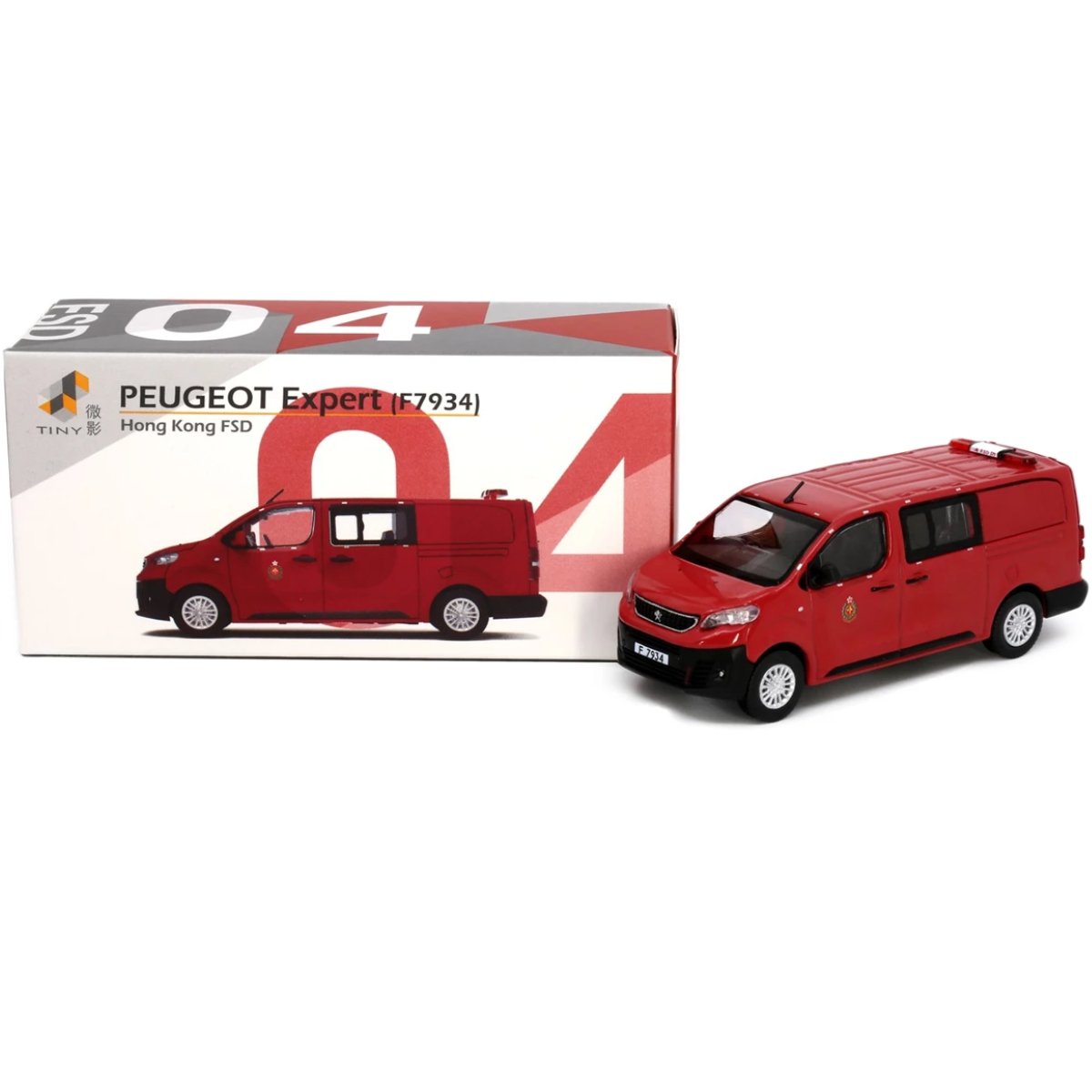 Tiny Models Peugeot Expert HKFSD F7934 (1:64 Scale) - Phillips Hobbies