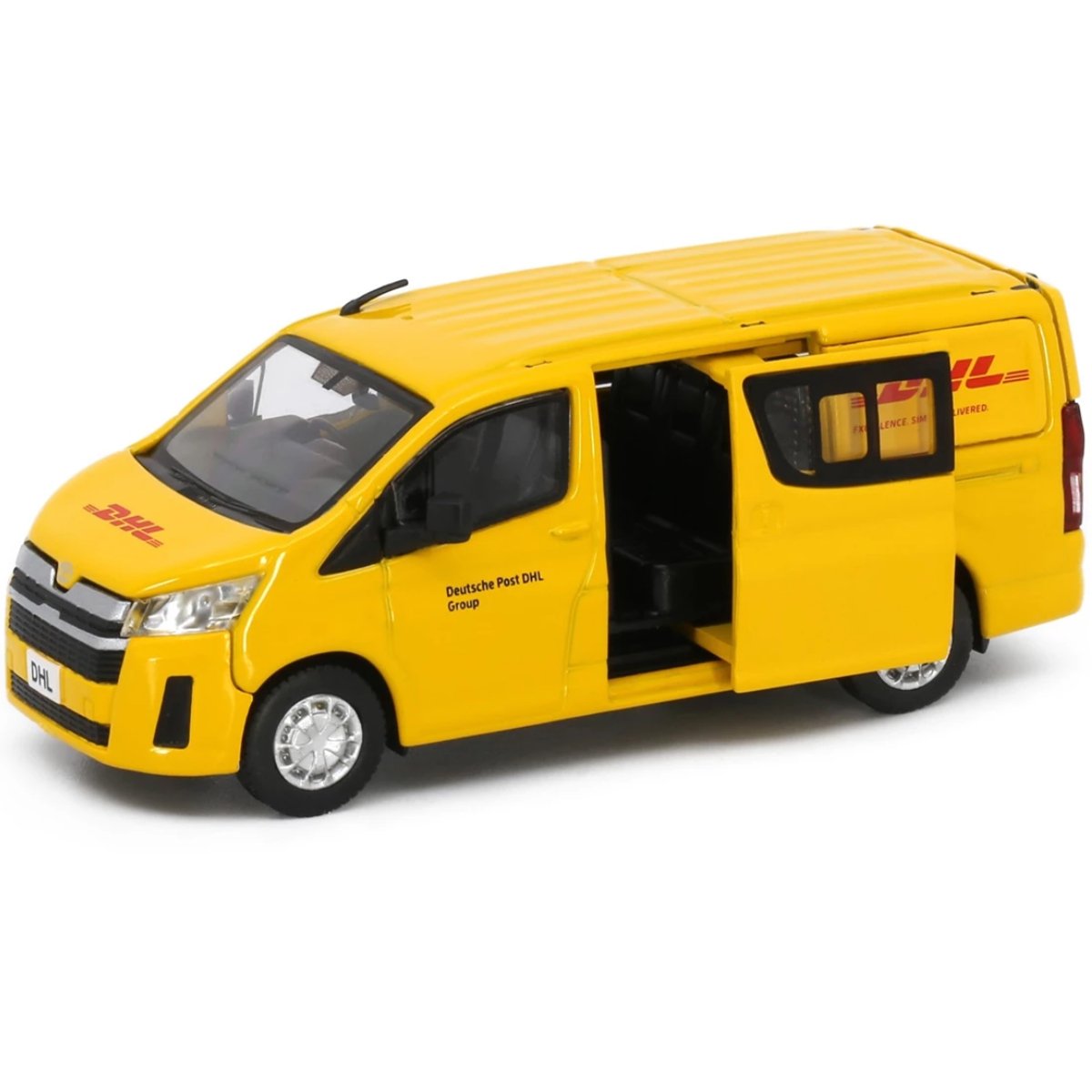 Tiny Models Toyota Hiace H300 DHL - 1:64 Scale - Phillips Hobbies