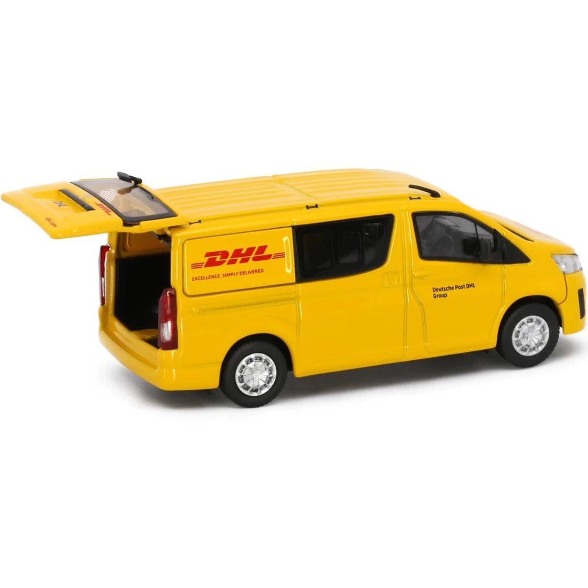 Tiny Models Toyota Hiace H300 DHL - 1:64 Scale - Phillips Hobbies