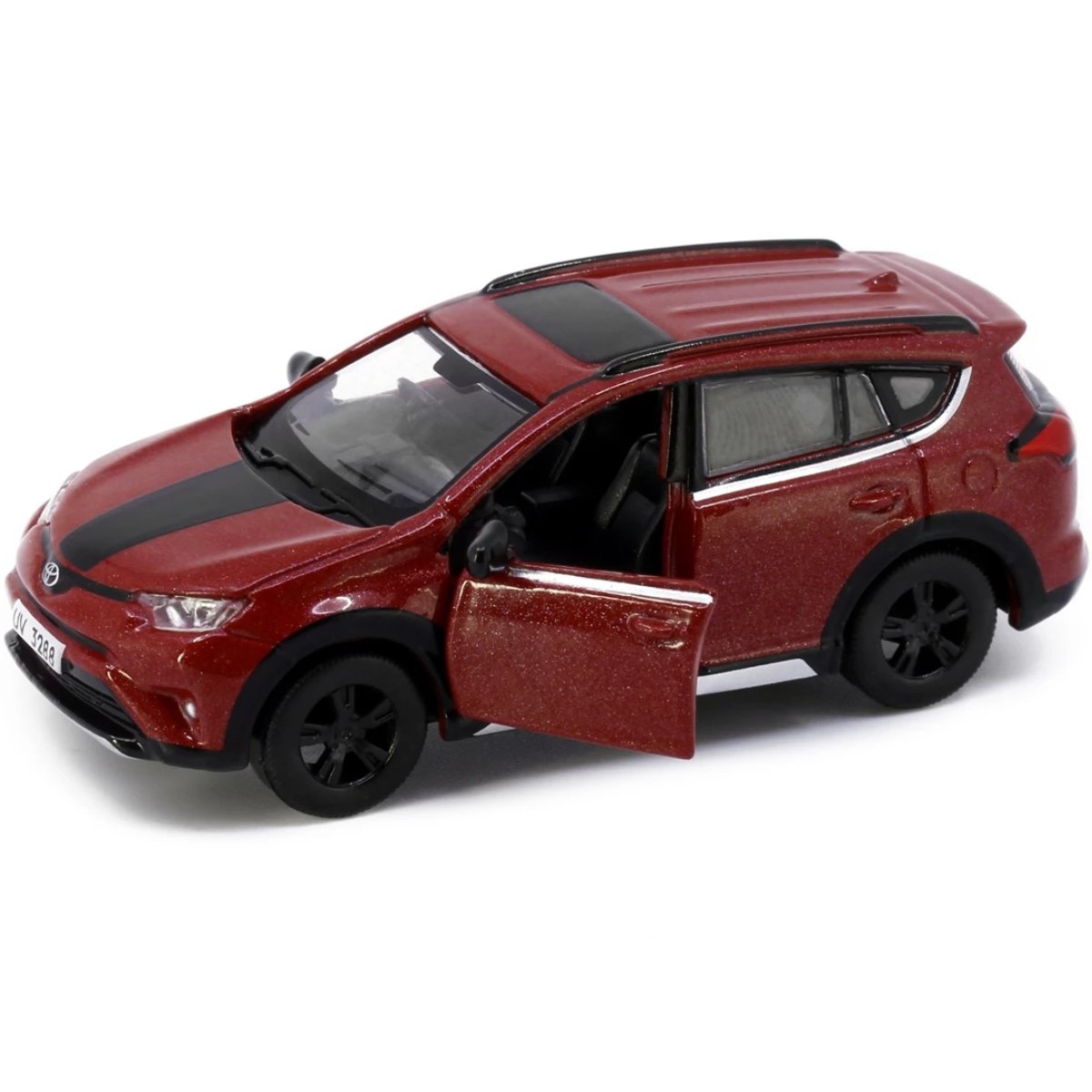 Tiny Models Toyota RAV4 Red (1:64 Scale) - Phillips Hobbies