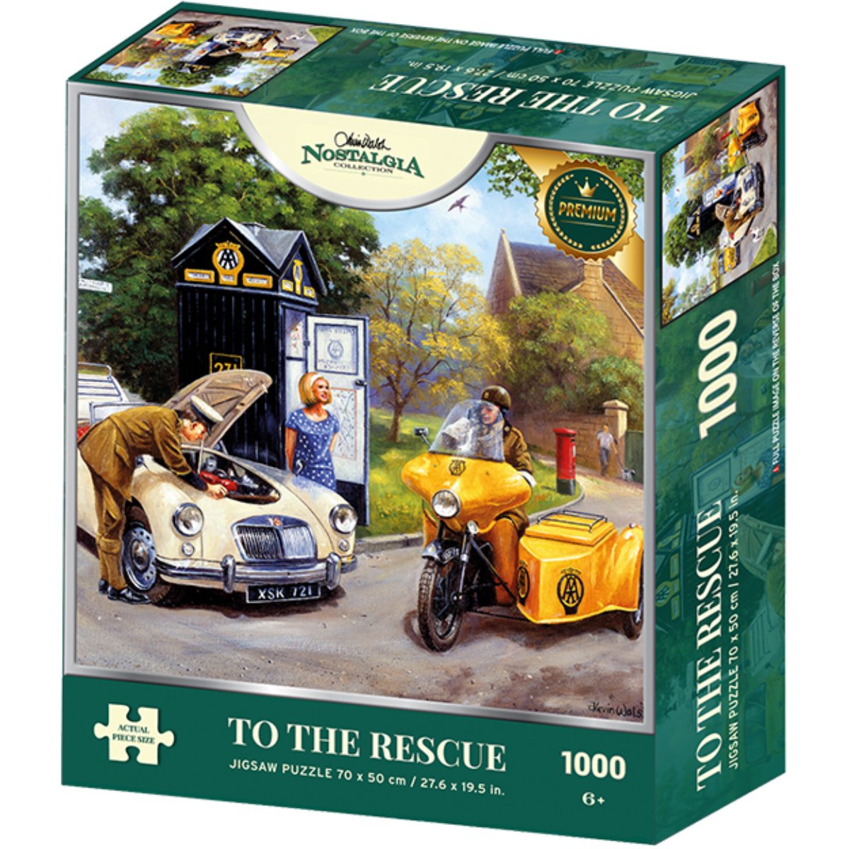 To The Rescue - Kevin Walsh 1000 Piece Jigsaw Puzzle - Phillips Hobbies