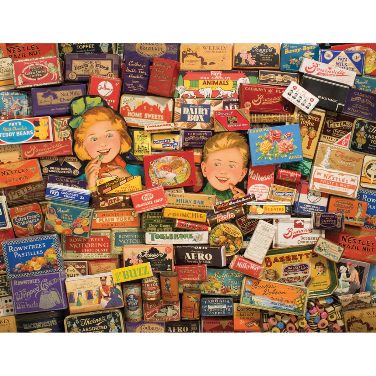 Treats That Built Britain - Gibsons 1000 Piece Jigsaw Puzzle - Phillips Hobbies