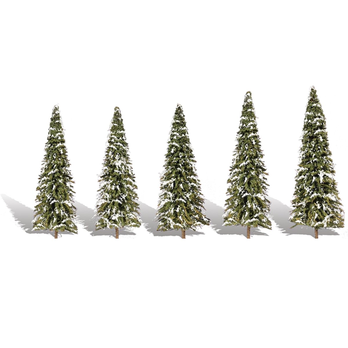 Woodland Scenics 2" - 3.5" Classic Snow Dusted 5 Pack - Phillips Hobbies