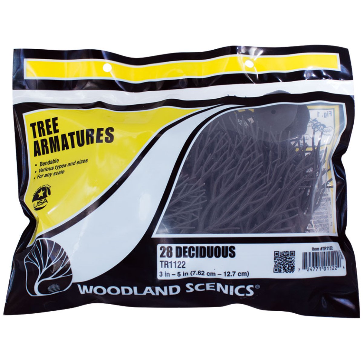 Woodland Scenics 3" to 5" Armatures (Deciduous) - Phillips Hobbies