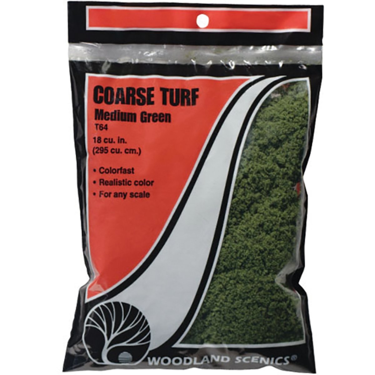 Woodland Scenics Dark Green Coarse Turf (Bag) - Phillips Hobbies