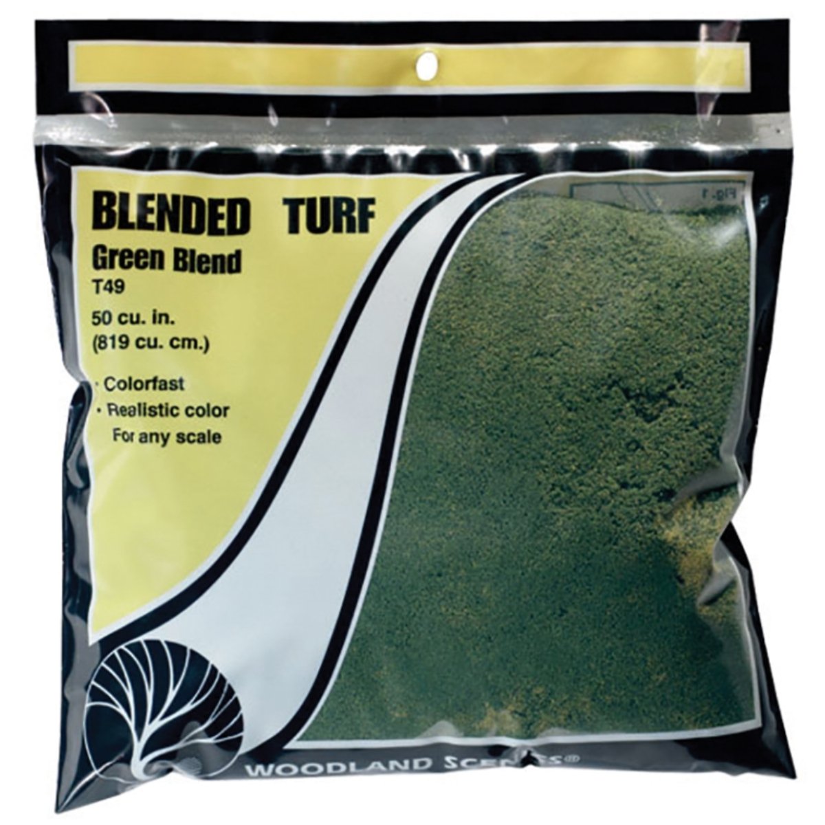 Woodland Scenics Green Blend Fine Turf (Bag) - Phillips Hobbies