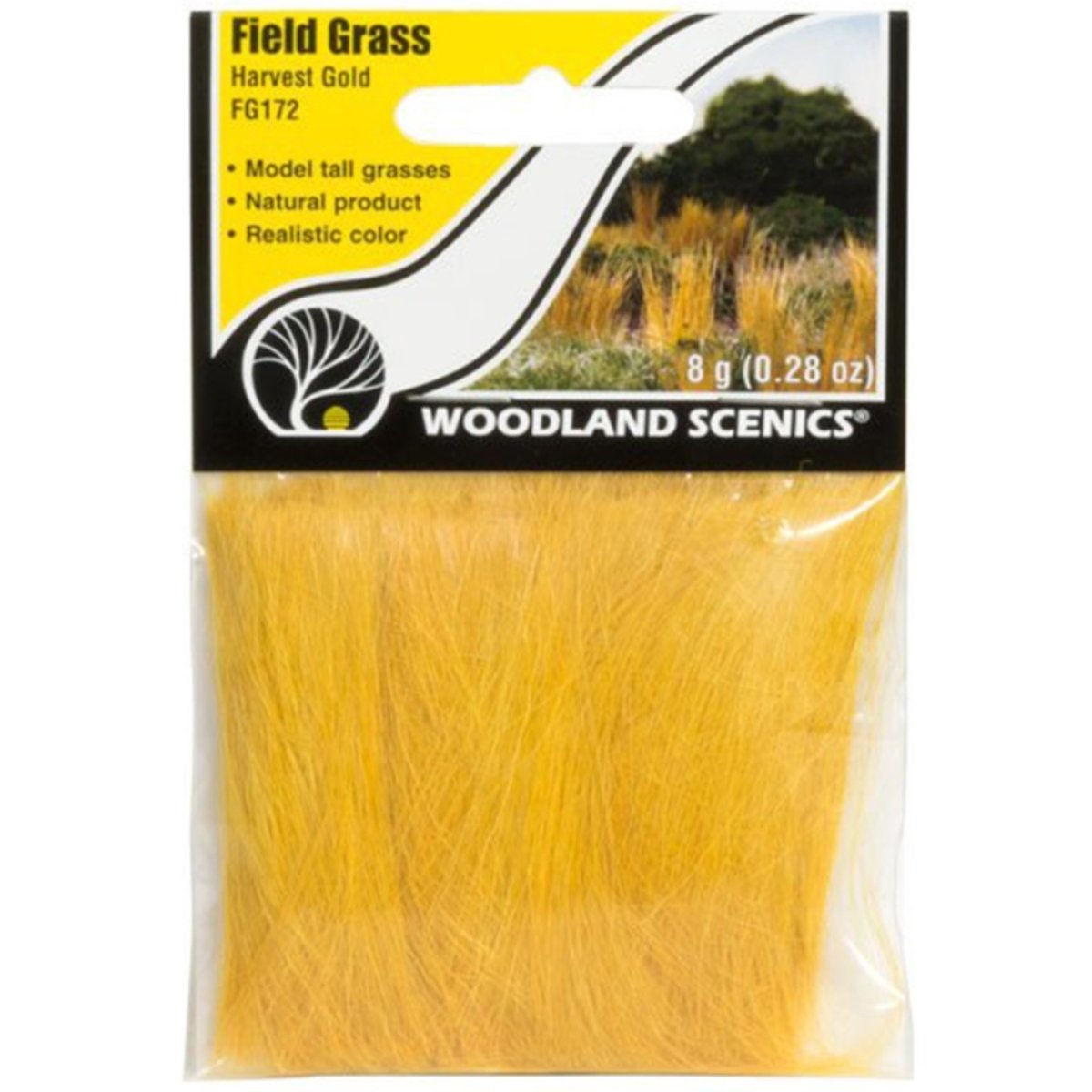 Woodland Scenics Harvest Gold Field Grass - Phillips Hobbies