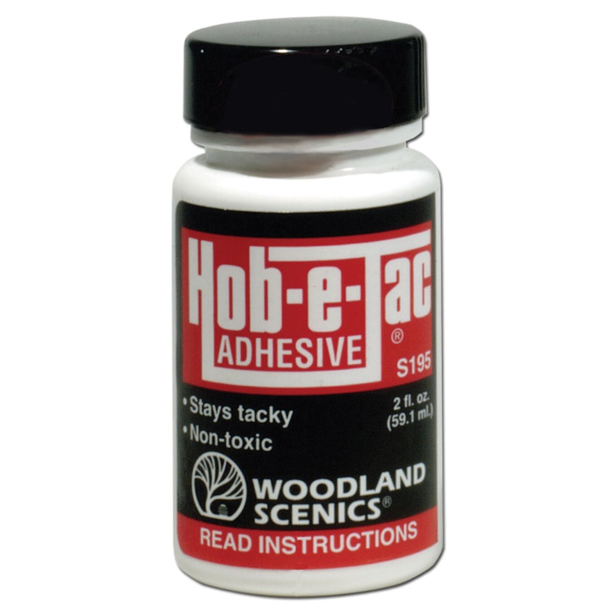 Woodland Scenics Hob - E - Tac Adhesive 2 Oz - Phillips Hobbies