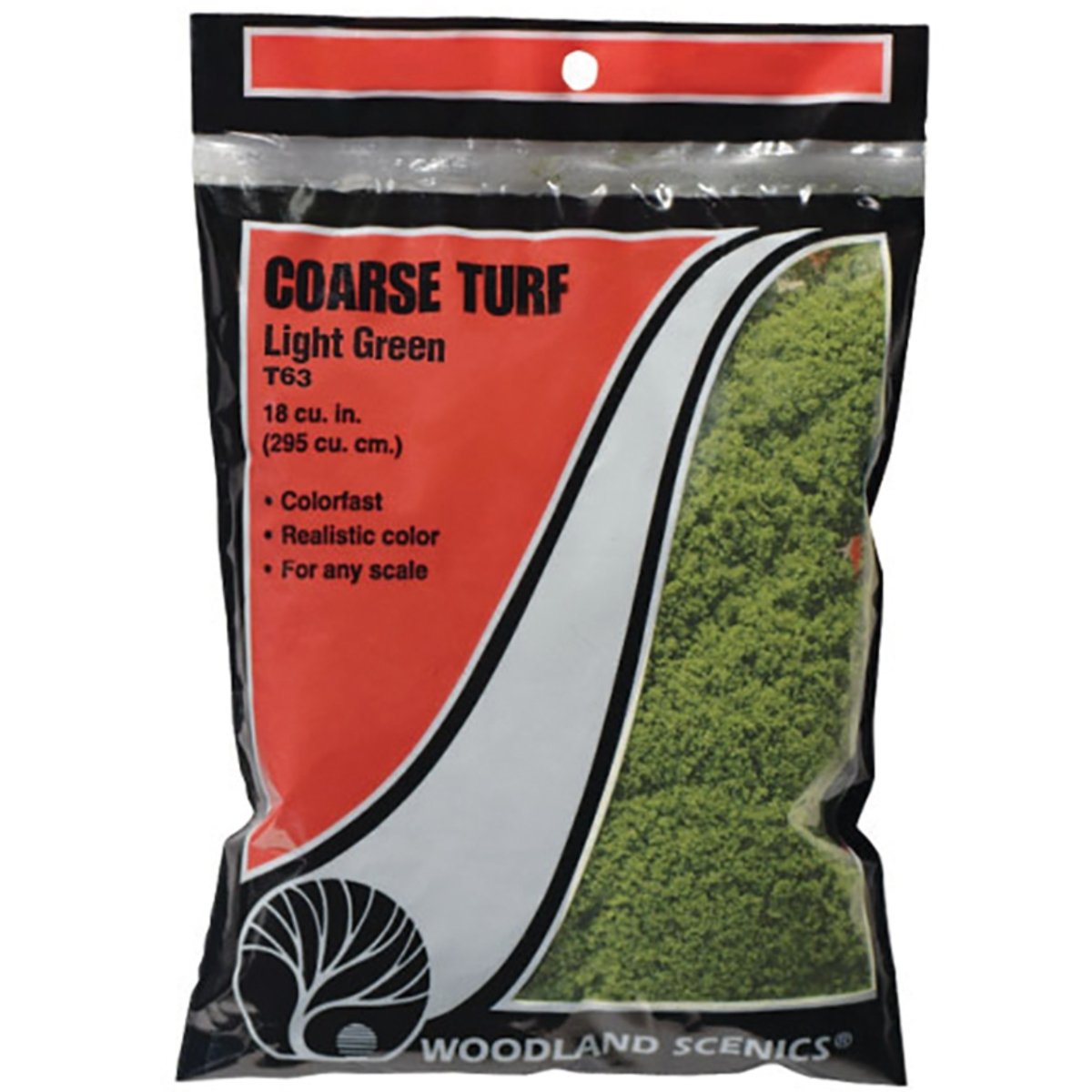 Woodland Scenics Light Green Coarse Turf (Bag) - Phillips Hobbies