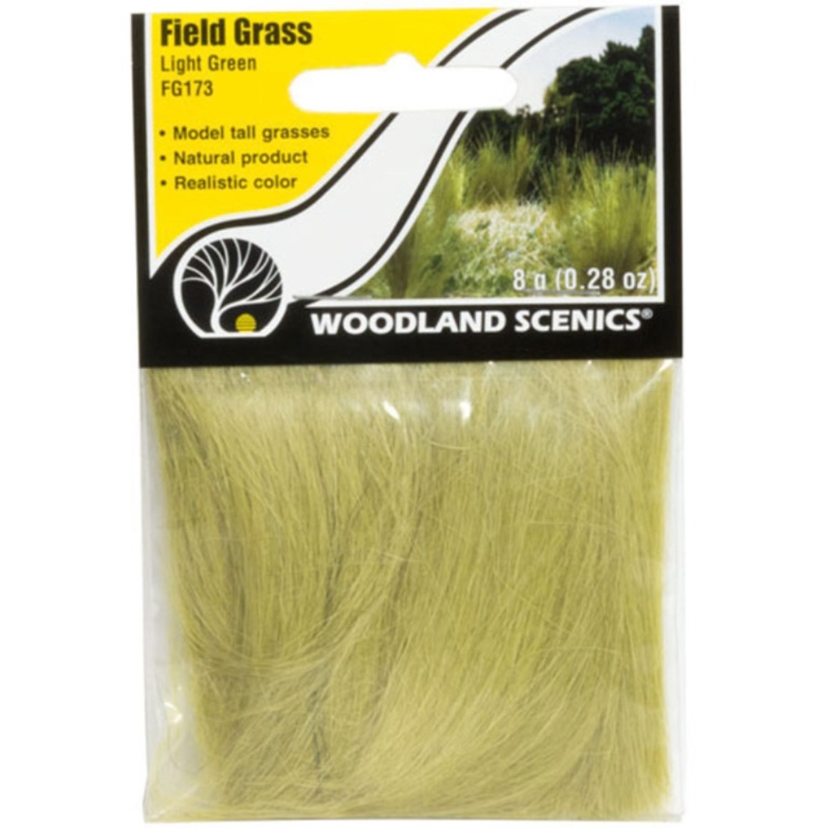 Woodland Scenics Light Green Field Grass - Phillips Hobbies