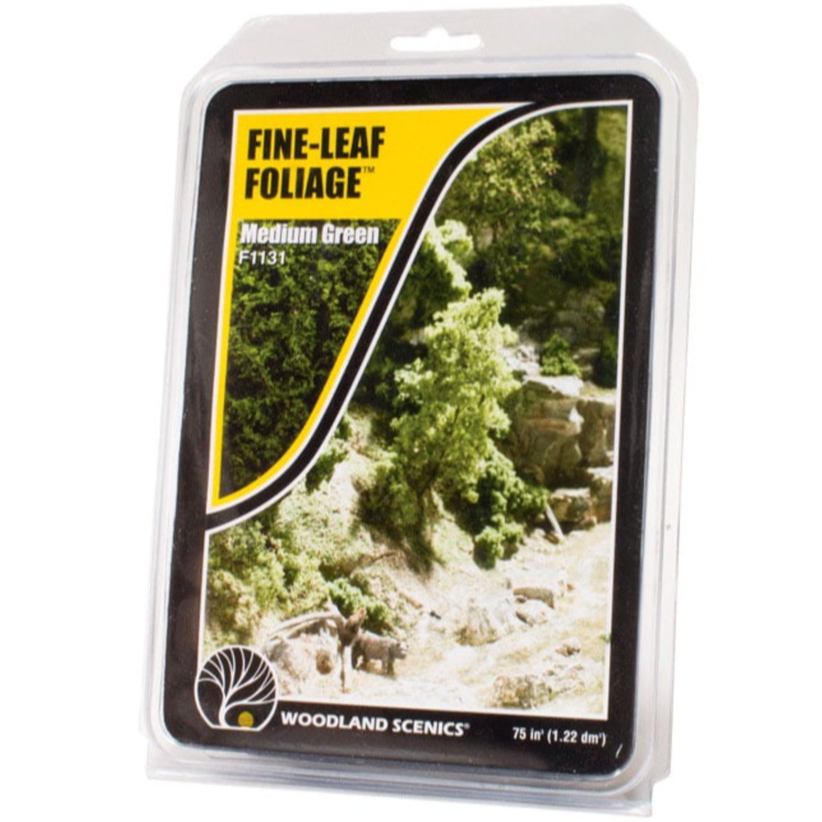 Woodland Scenics Medium Green Fine Leaf Foliage - Phillips Hobbies