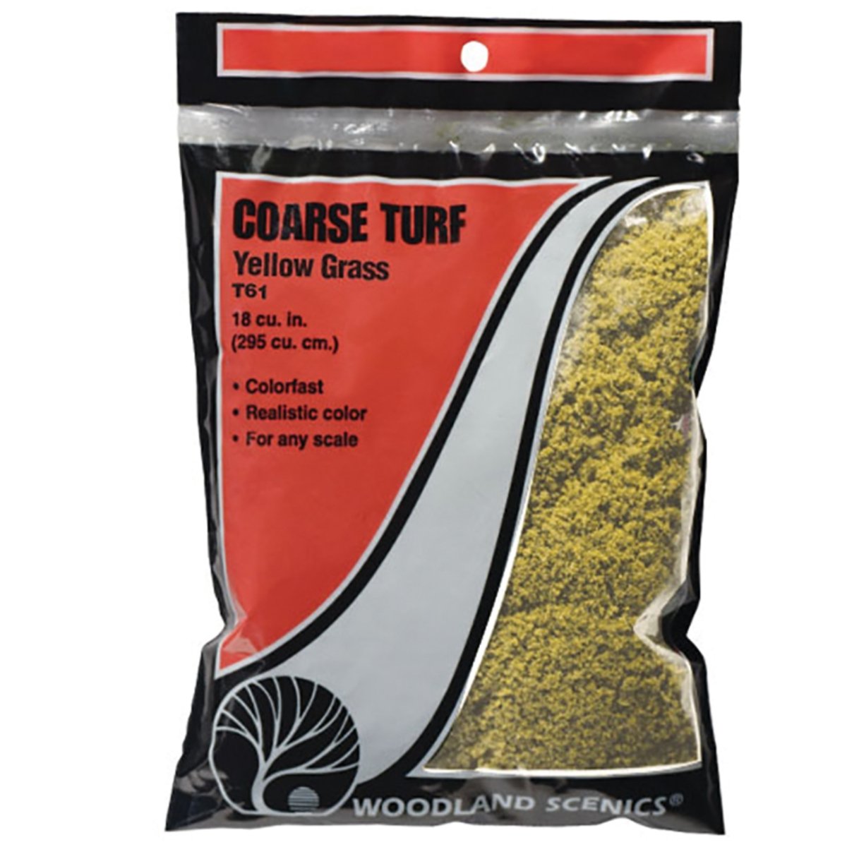 Woodland Scenics Yellow Grass Coarse Turf (Bag) - Phillips Hobbies